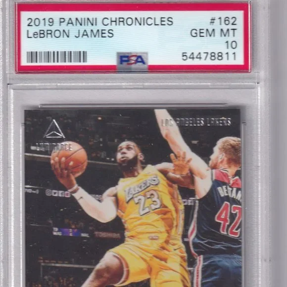 Panini | Toys | Lebron James 29 Panini Chronicles Basketball Card 162 Graded  Psa 10 Gem Mint | Poshmark